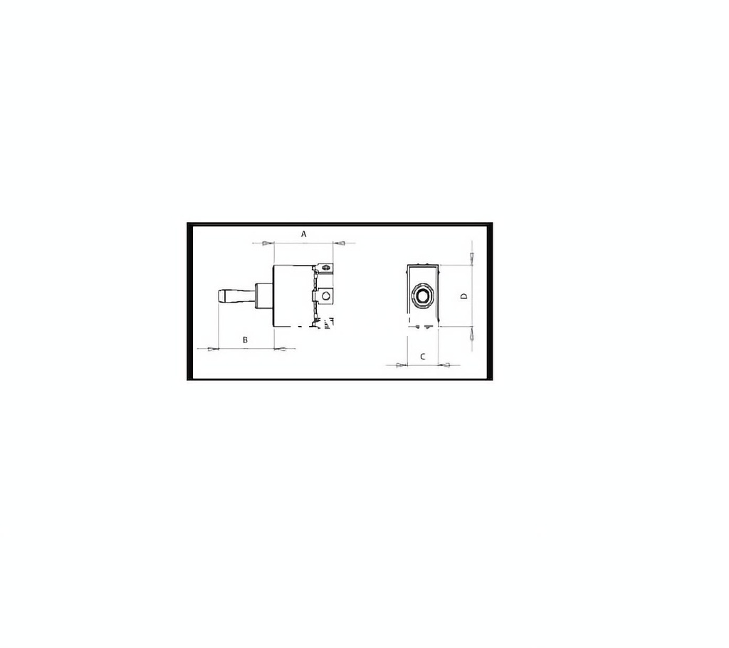 203 INTERRUPTOR BIPOLAR A TORNILLO 8A