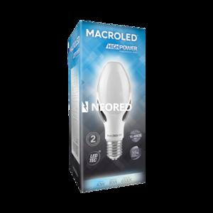 BULBO PREMIUM MAGNOLIA MACROLED 40W AC200-240V FRIO E40