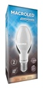 BULBO PREMIUM MAGNOLIA MACROLED 40W AC200-240V CALIDO E40