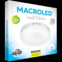 PANEL PLAFON CIRCULAR MACROLED 24W AC85-265V FRIO 6000K