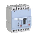 Interruptor en Caja Moldeada DWB Tetrapolar Capacidad de Ruptura B - Térmico Reg: 100-125A - Icu 16kA (380Vca) - DWB160B-125-4DF