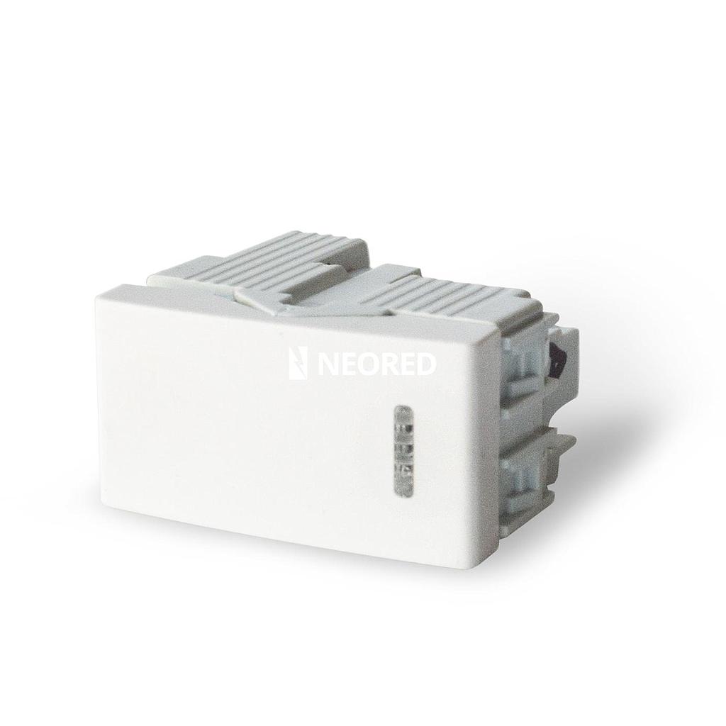 Interruptor unipolar Kalop blanco