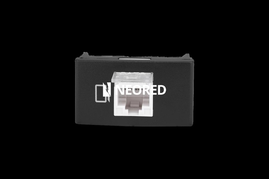 Modulo RJ45 cat. 7 Kalop negro