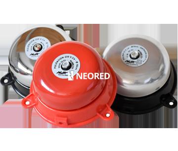 CAMPANILLA DE ALARMA ø 10 cm 220/12 volts CA con TRF incluido