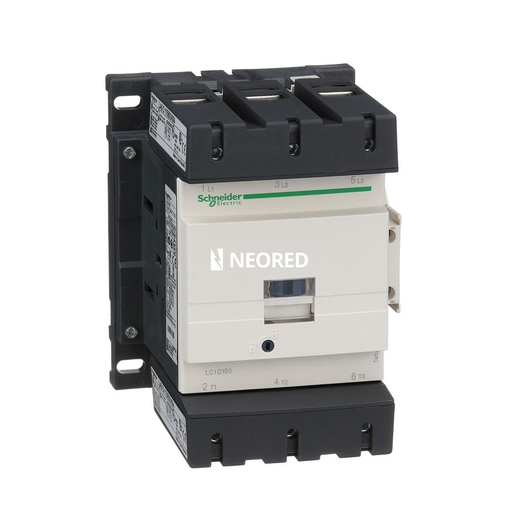 Contactor Tripolar (1na+1nc) TeSys D 150A 220 Vca 50/60Hz