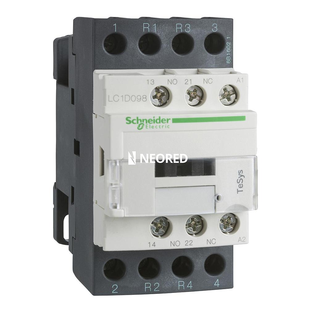 CONTACTOR 40A AC1 2P+2R 1NA/1NC 48V 50/60HZ