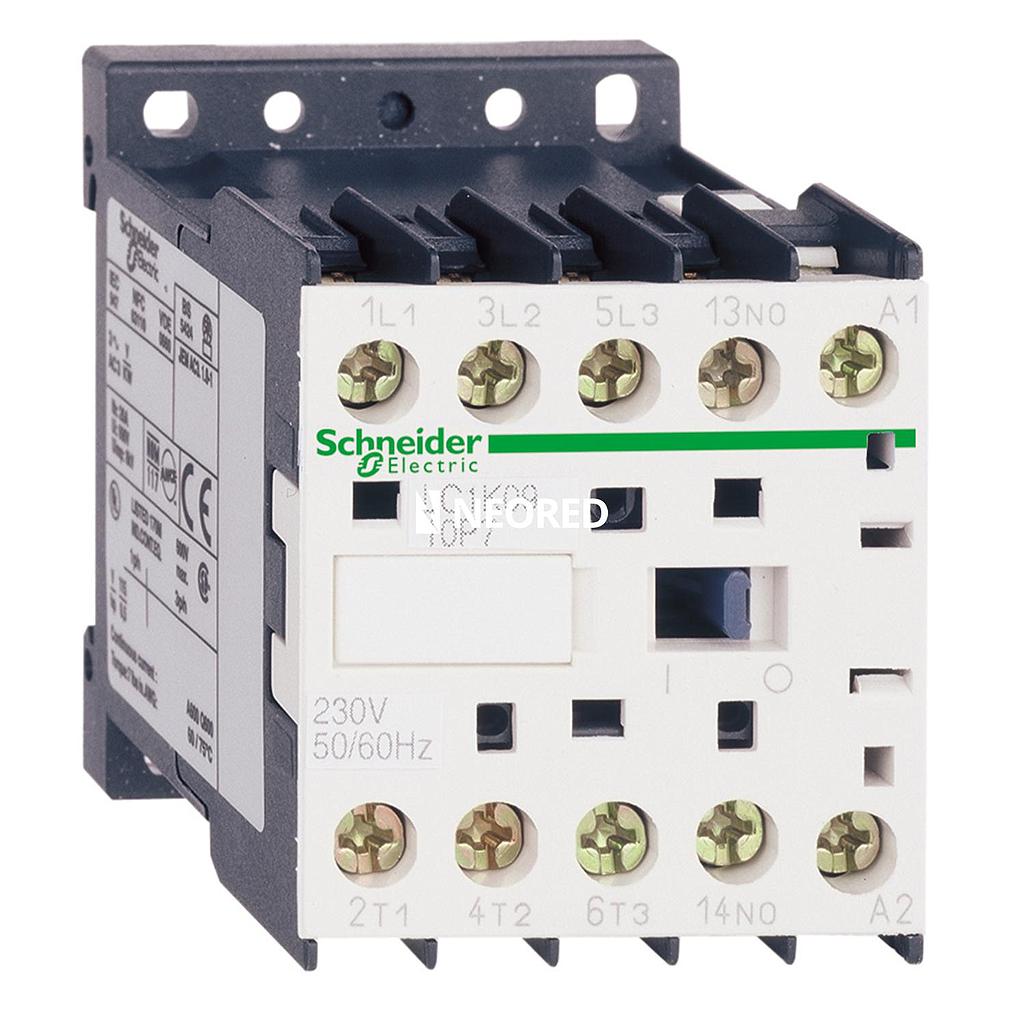 Contactor TeSys K 3P 6A 220VCA 50/60 Hz + Contacto Auxiliar nc