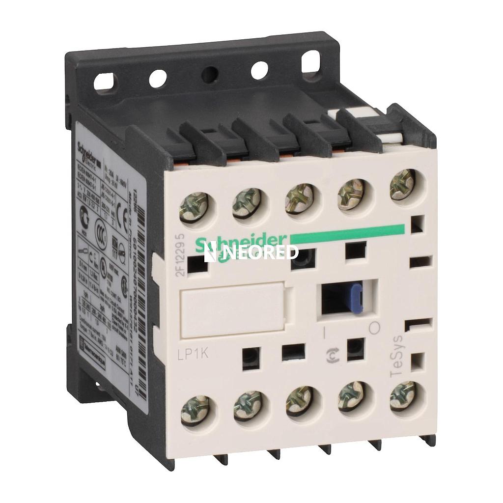 Contactor TeSys K 3P 6A 24 Vcc + Contacto Auxiliar nc