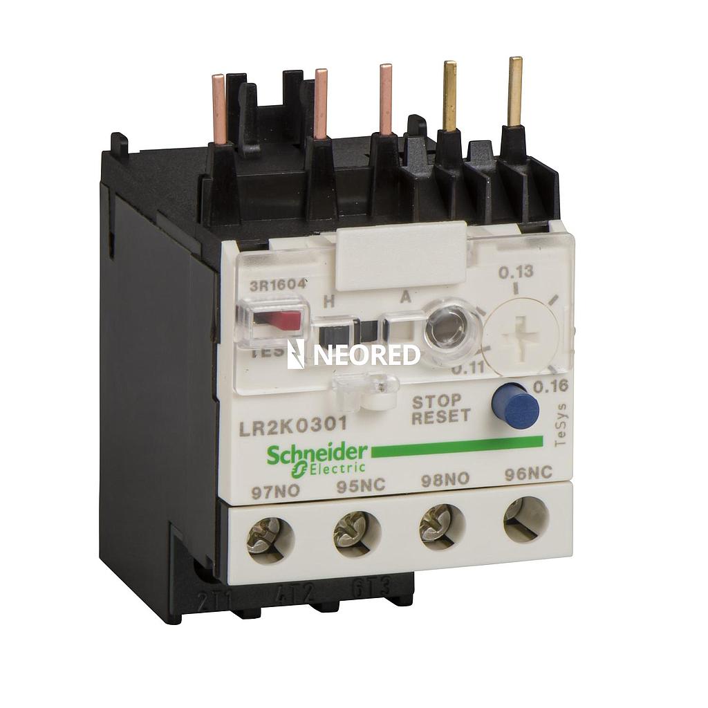 Rele Termico para Contactor de 1.2 a 1.8 A-Linea TeSys K