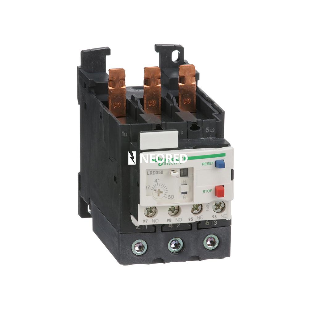 Dis-Relé Térmico para Contactor de 37 a 50 A-Línea TeSys D