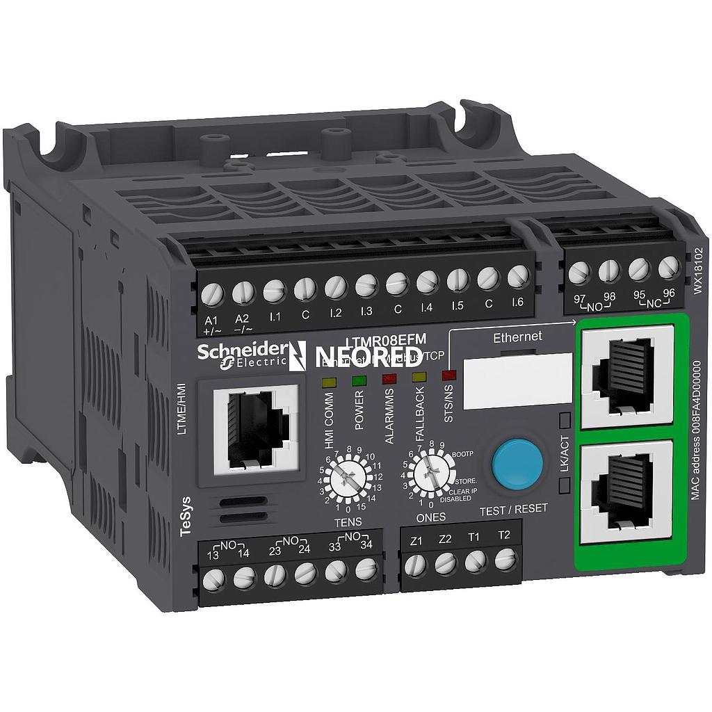 CONTROLADOR ETHERNET 0,4 8A 115 230VAC