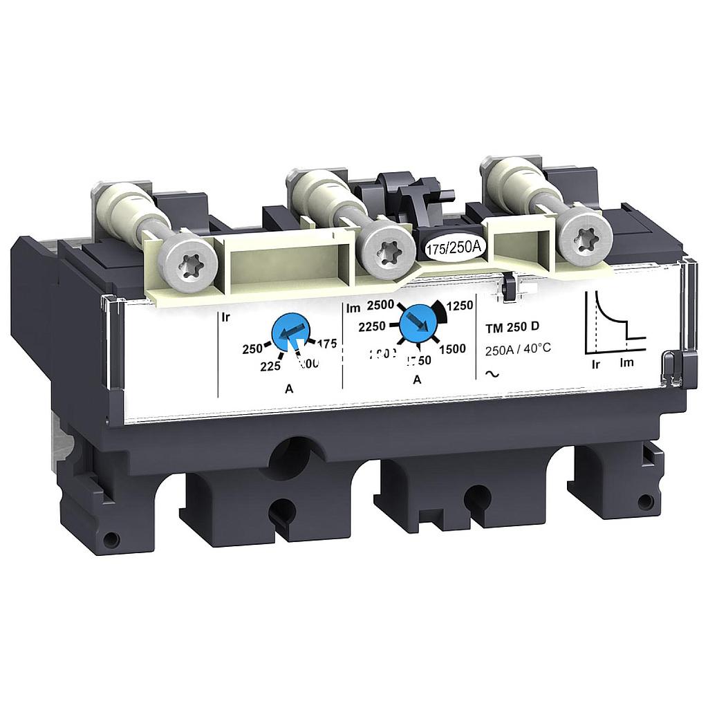 Dis-Relé de Protección para Int. Caja Moldeada  TMD 63 A 3P3D