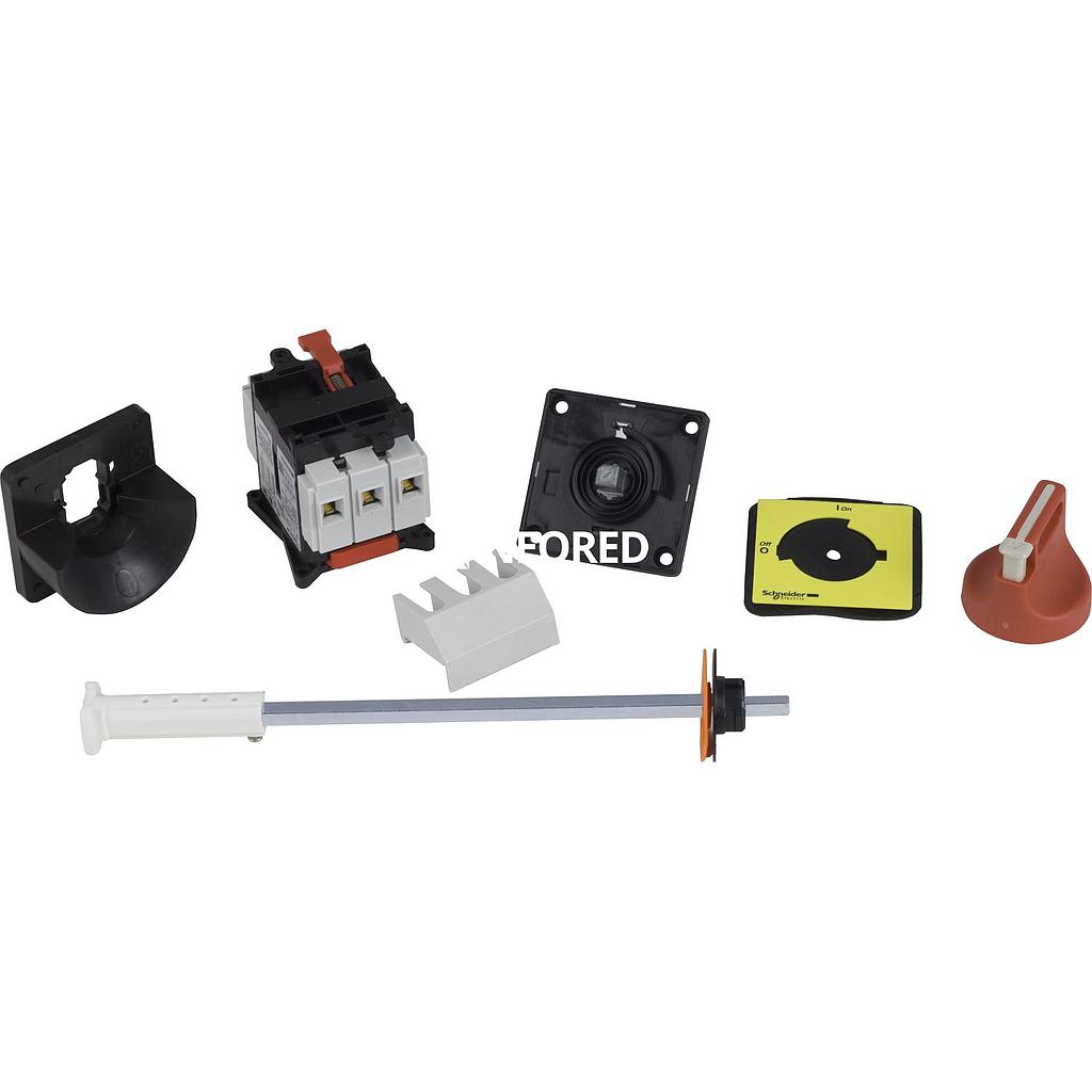 Interruptor Seccionador 3P 32 A con Com. p/Fdo de Panel-TeSys Vario 