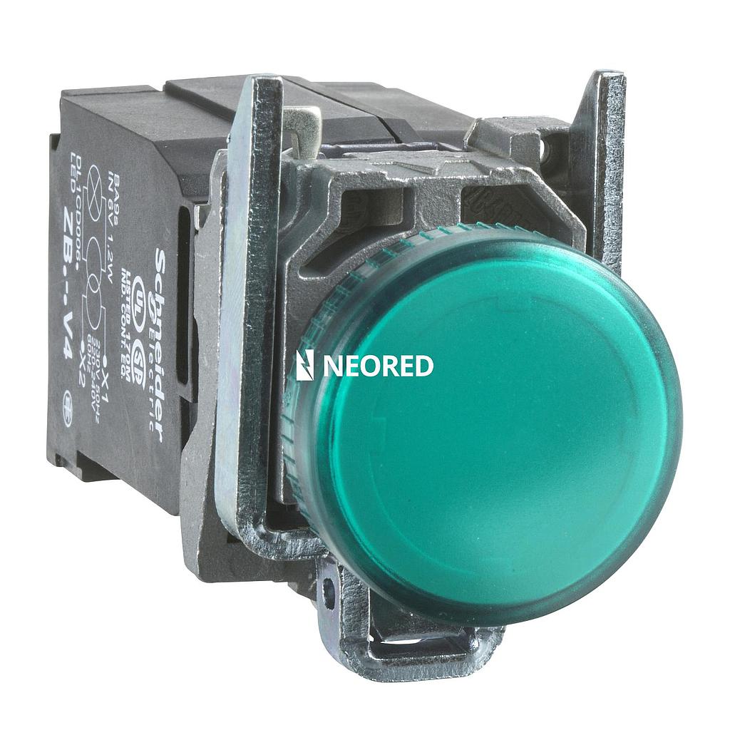 PILOTO LUM TRAFO 230V VERDE