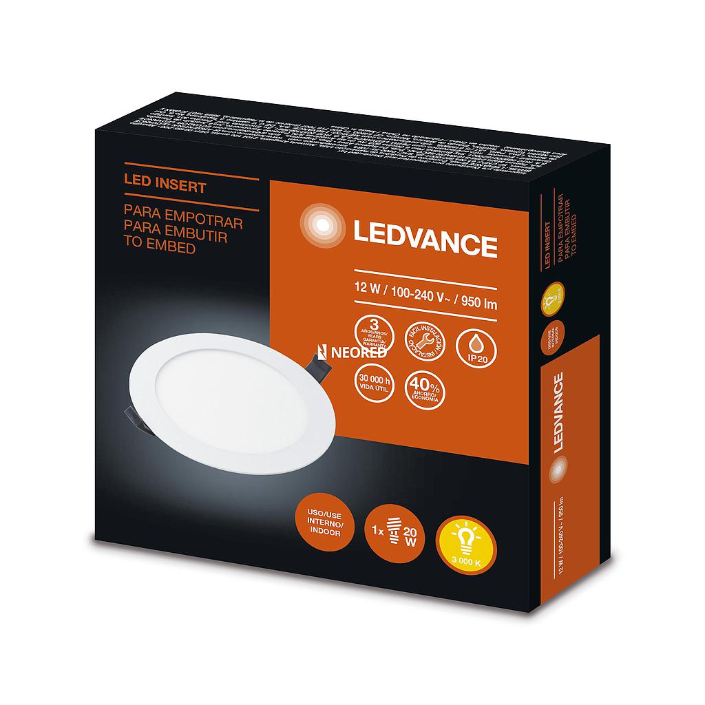 LEDVANCE INSERT 12W/830 REDONDO   G2