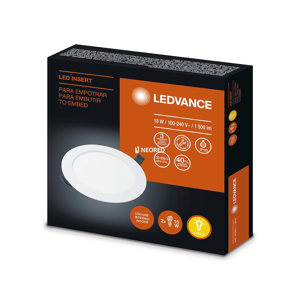 LEDVANCE INSERT 18W/830 REDONDO   G2