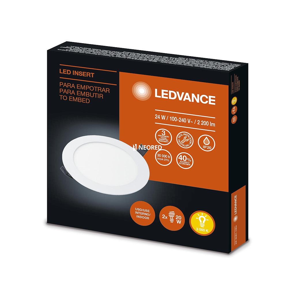 LEDVANCE INSERT  24W/830 REDONDO  G2 