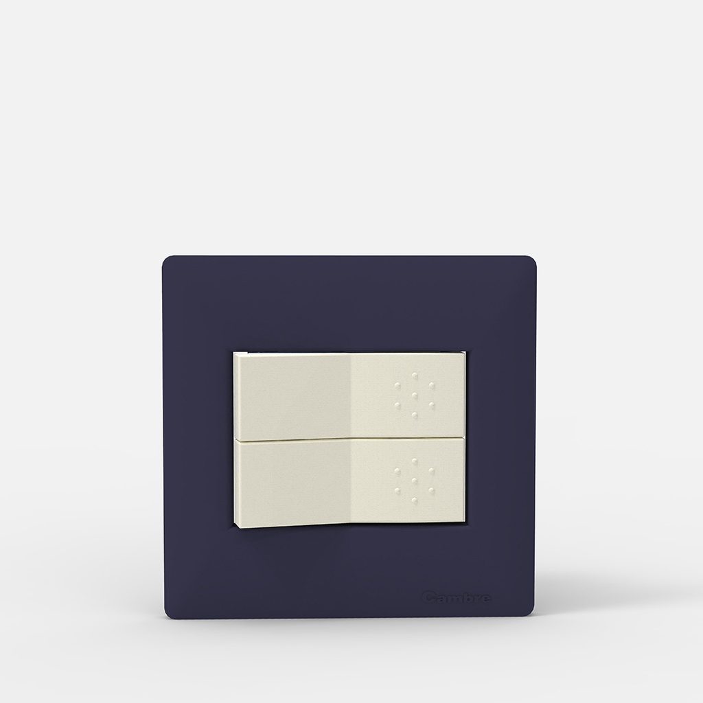 TAPA MIGNON 2 MODULOS SIGLO XXII AZUL