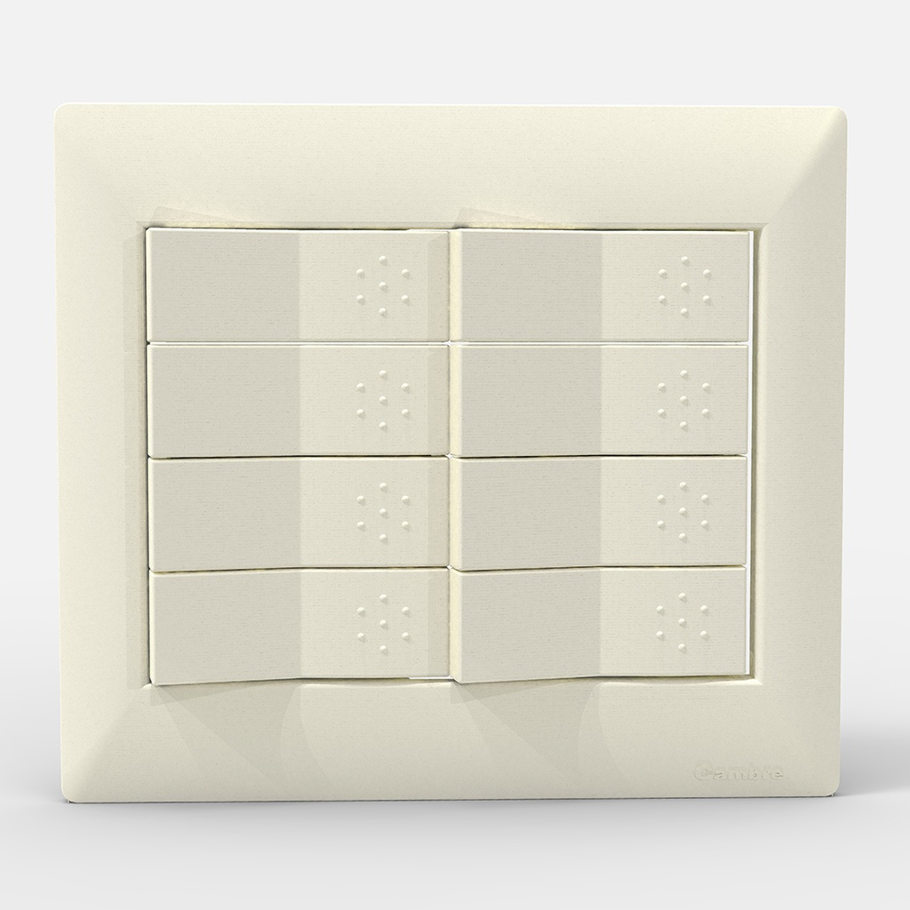 TAPA 8 MODULOS SIGLO XXII BLANCA