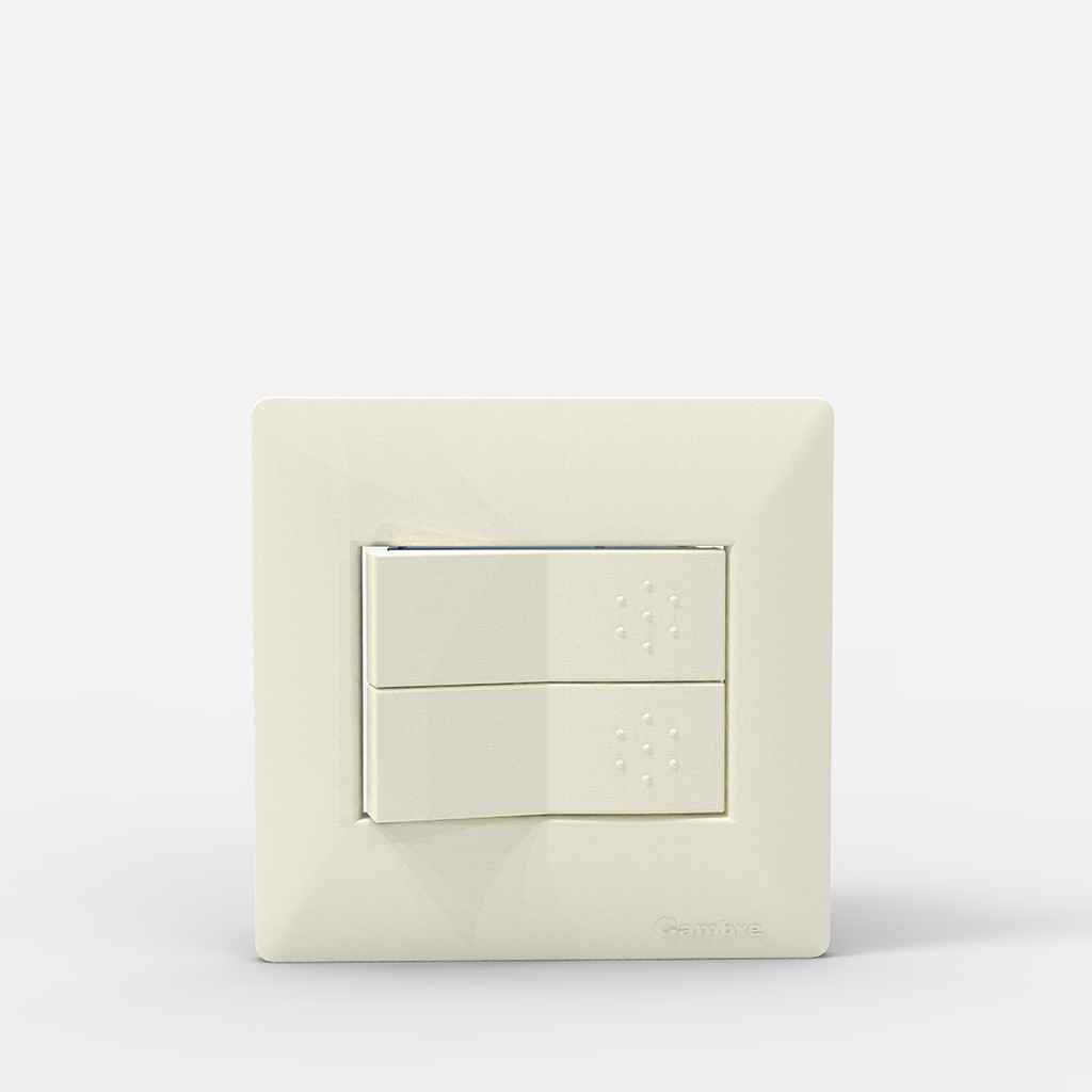 TAPA MIGNON 2 MODULOS SIGLO XXII BLANCA