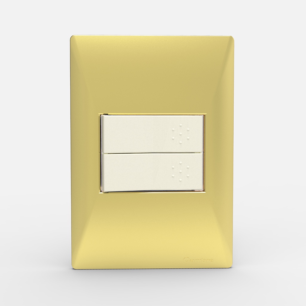 TAPA 2 MODULOS SIGLO XXII ORO