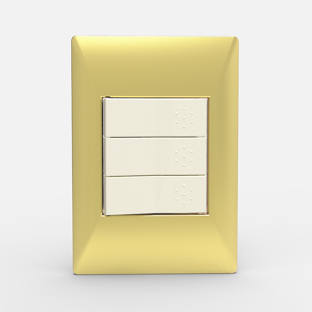 TAPA 3 MODULOS SIGLO XXII ORO