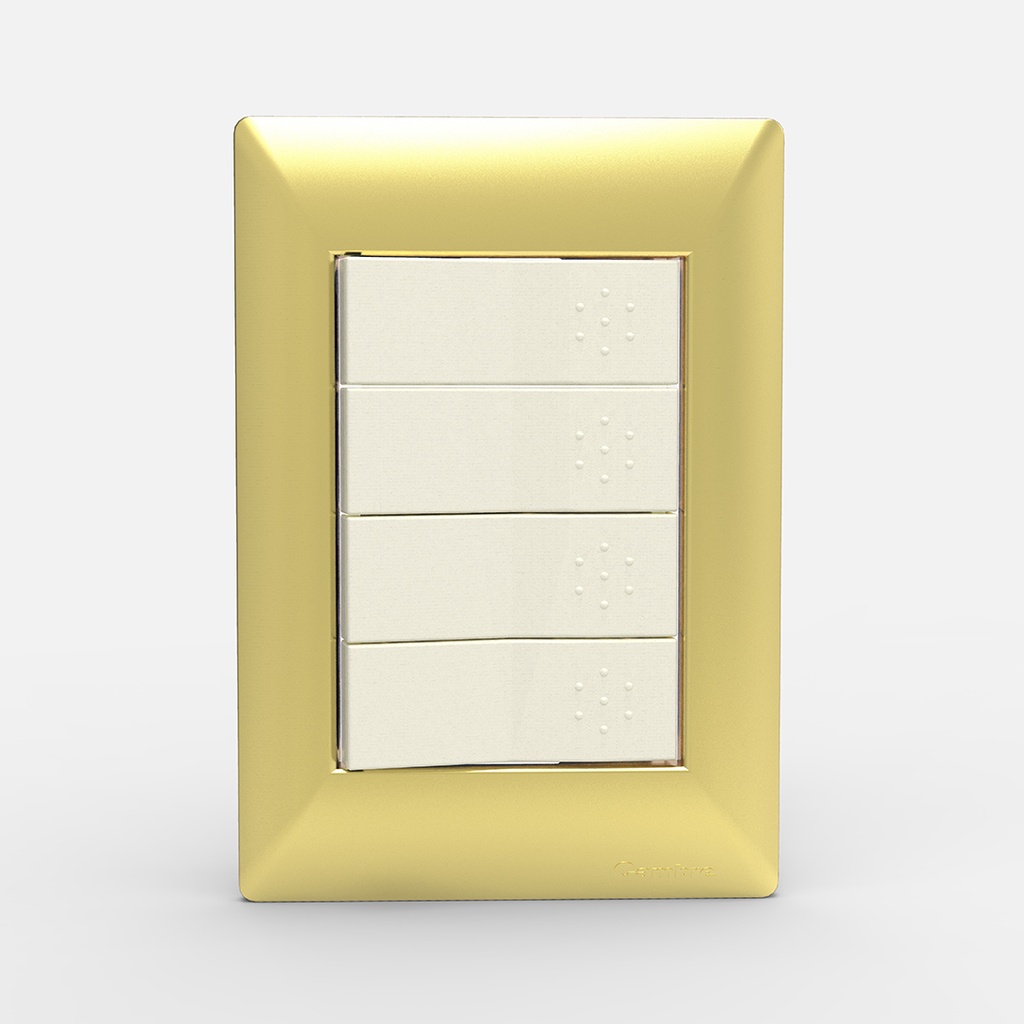 TAPA 4 MODULOS SIGLO XXII ORO