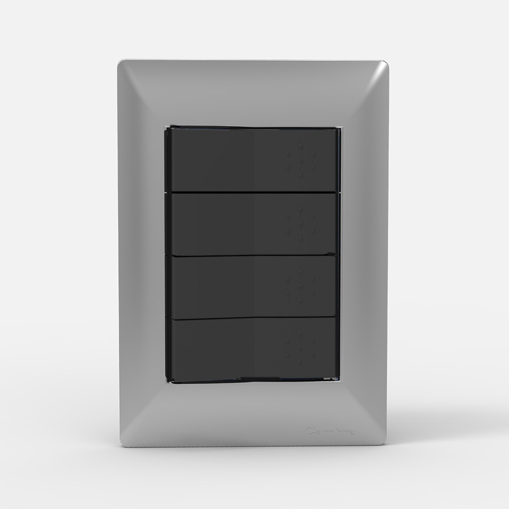 TAPA 4 MODULOS SIGLO XXII PLATA