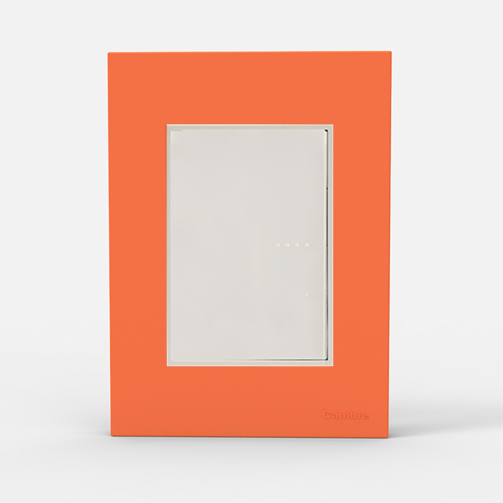 TAPA Y DISTANCIADOR BAUHAUS NARANJA