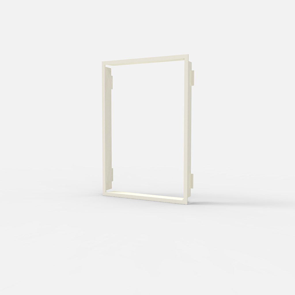 RIBETE DE TERMINACION BAUHAUS BLANCO