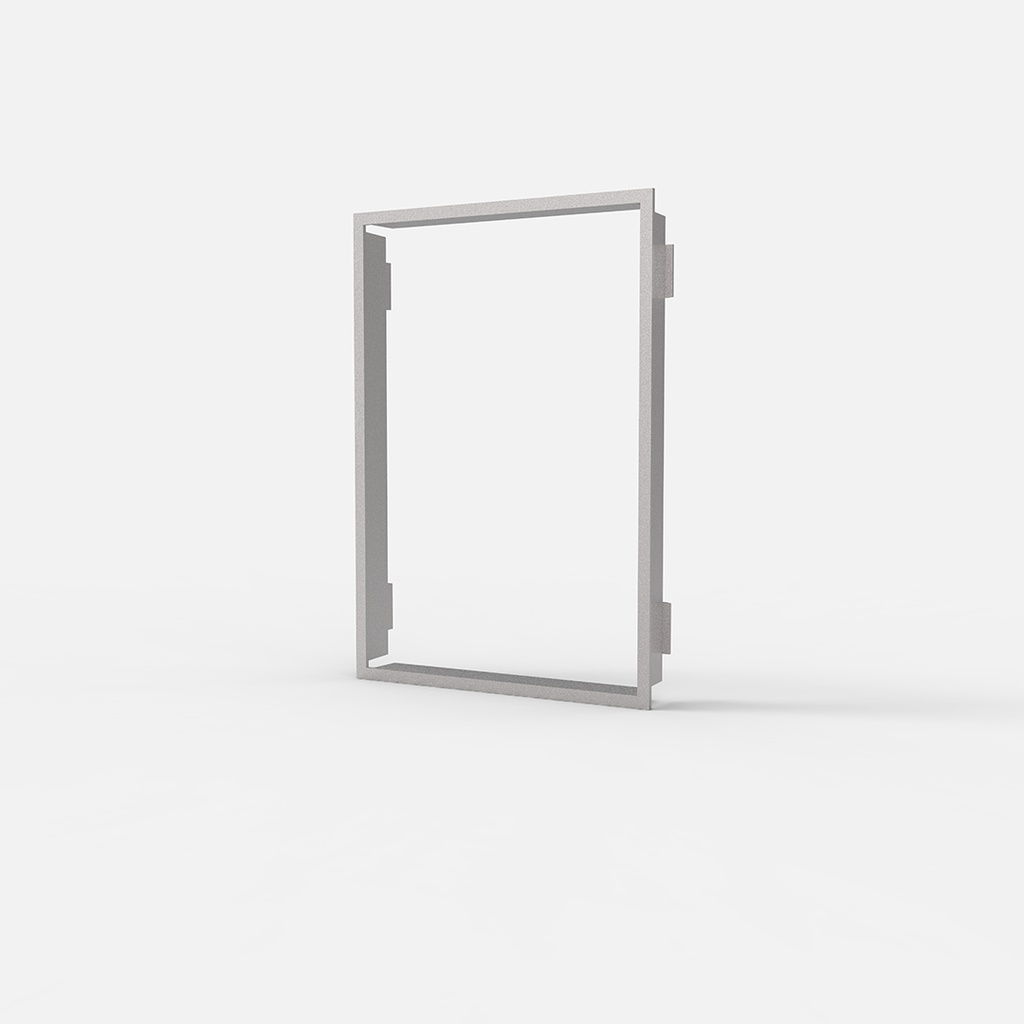 RIBETE DE TERMINACION BAUHAUS ALUMINIO