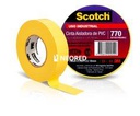 Cinta Aisladora 3M™ Scotch 770 Amarillo 19 mm. x 20 m.