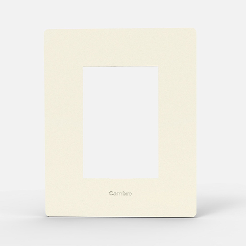 TAPA SERIE ARTE PLICARBONATO BLANCO- DIST.GRIS