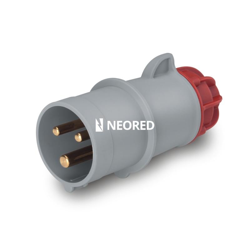 FICHA IP44  3P+T 32A 380V 6H