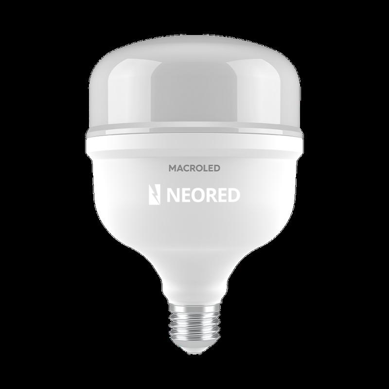 Lampara cuerpo corto 38w E27 Macroled frio