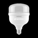 Lampara cuerpo corto 38w E27 Macroled frio