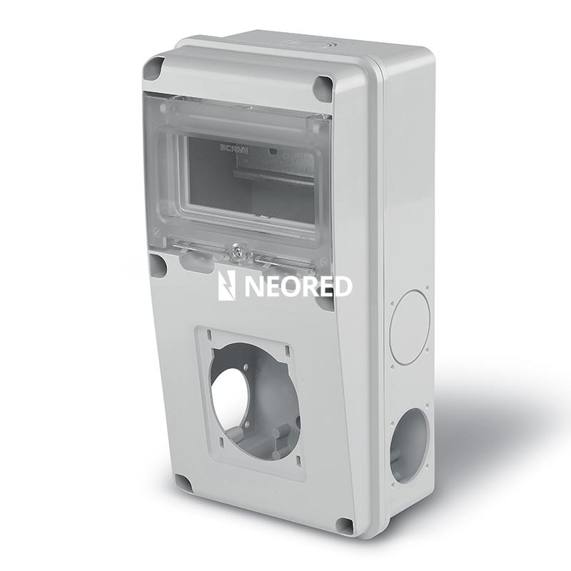 CUADRO IP55 - 6 DIN 1x16A