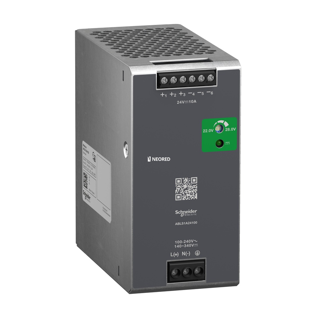 POWER SUPPLY 24V 10A 1PH OPTIMIZED