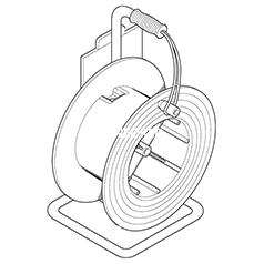 ENROLLACABLE PORTA BLOCK 330mm