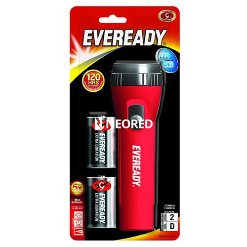 Linterna Hogar Eveready Economica 2D Led