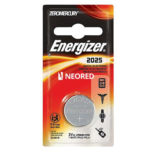 Pila Electrónica Energizer ECR2025 Tira 1x15