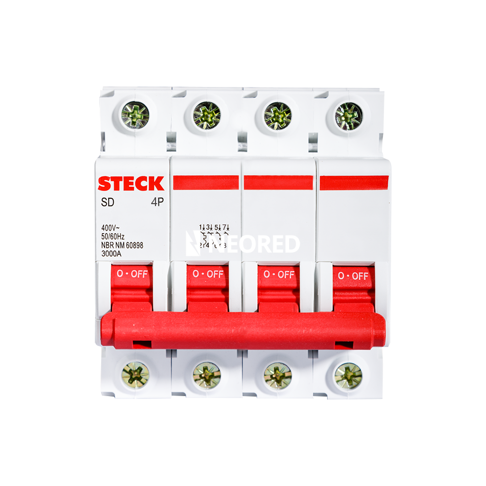 TERMICA SERIE SD64 06A 4P CURVA C 3KA