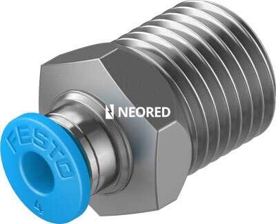 Racor rápido roscado - QS-1/4-4