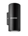 ARTEFACTO DE APLICAR EXTERIOR REDONDO, COLOR NEGRO, BIDIRECCIONAL, IP54, AC100240V, GU10, 9W MAX