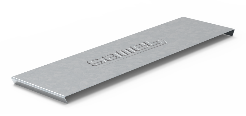 TAPA PARA ESLABON DE CURVA VERTICAL DE 100 mm