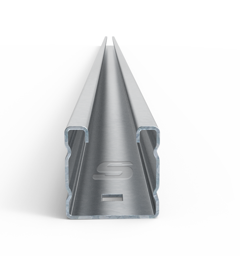 PERFIL ''C'' NUEVO 44x44x3000mm #18 ZINGRIP