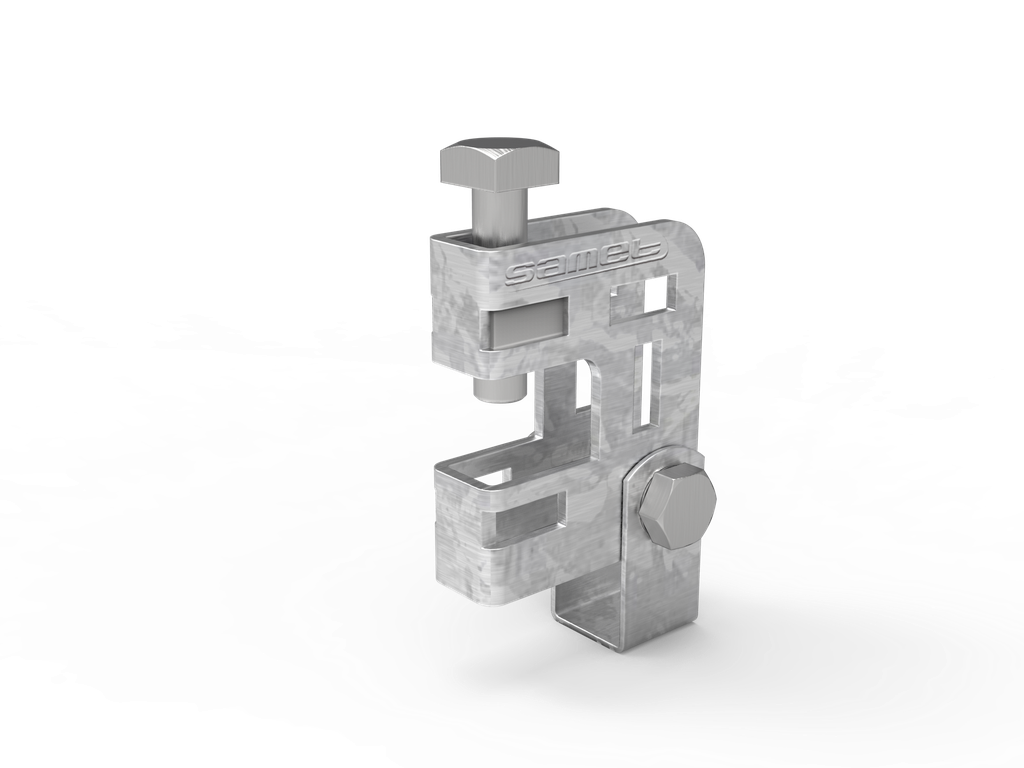 GRAPA DE FIJACION P/VARILLA ROSCADA CINCADA
