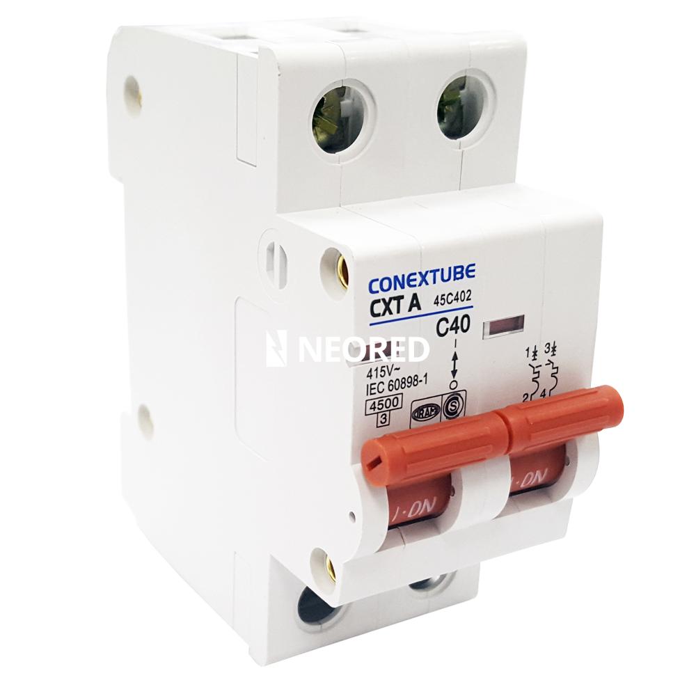 INT.TERMOMAGNÉTICO CXTA -2X6A- 4.5KA