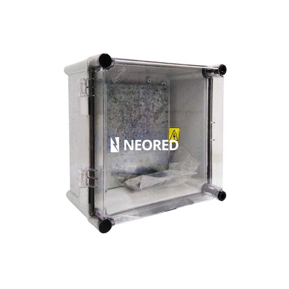 CAJA TABLEPOL TAPA TRANSP 270X270X171