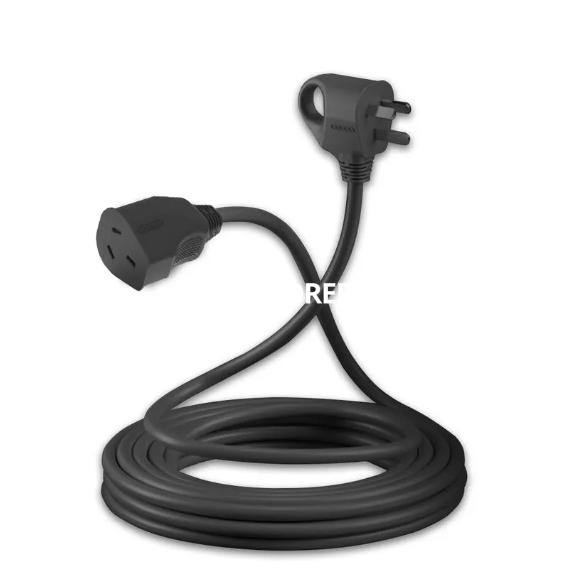 Prolongador Eléctrico 10 metros 3x0.75mm Gris 5A o 10A / 220v